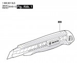 Bosch 1 600 A01 6LG --- Knife Spare Parts